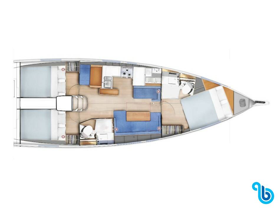 Sun Odyssey 410, Pheia - Comfort line