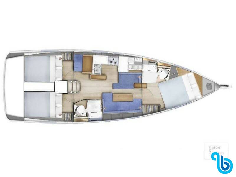 Sun Odyssey 410, To be d