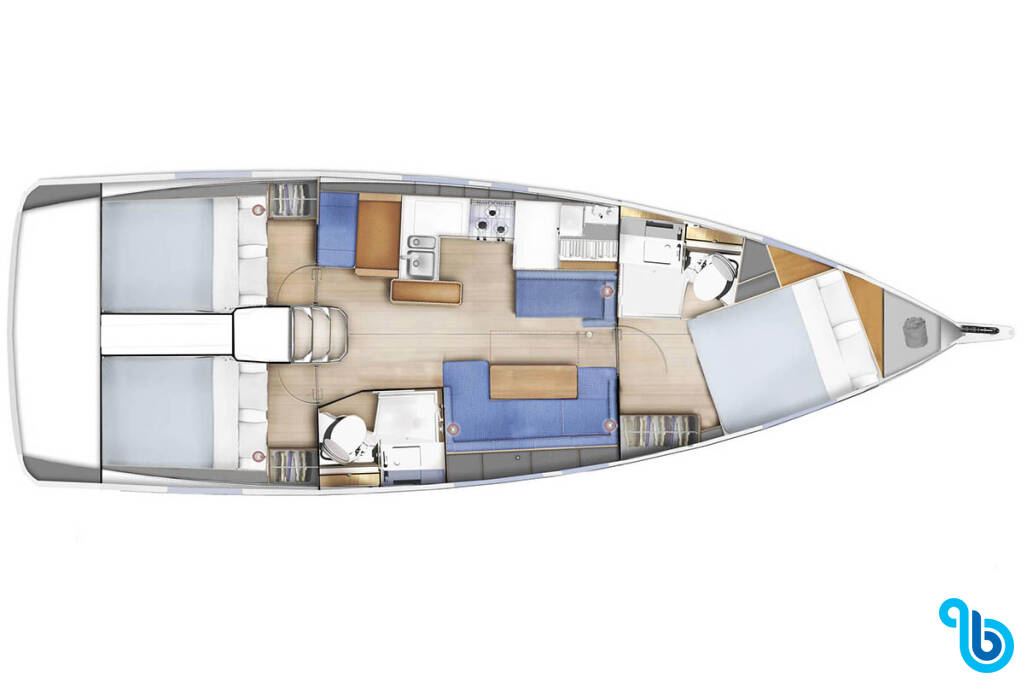 Sun Odyssey 410, Hygge