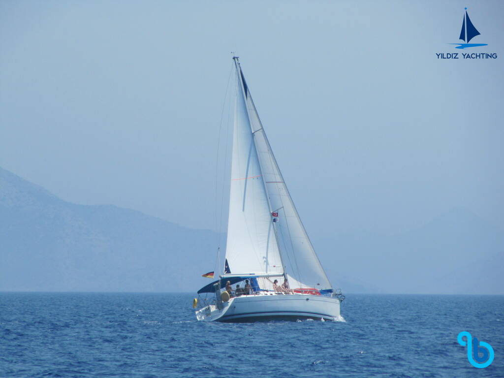 Sun Odyssey 43, Saida