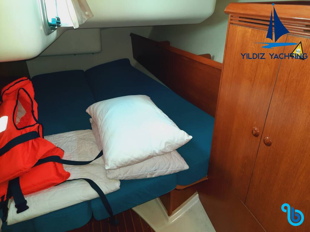 Sun Odyssey 43, Saida