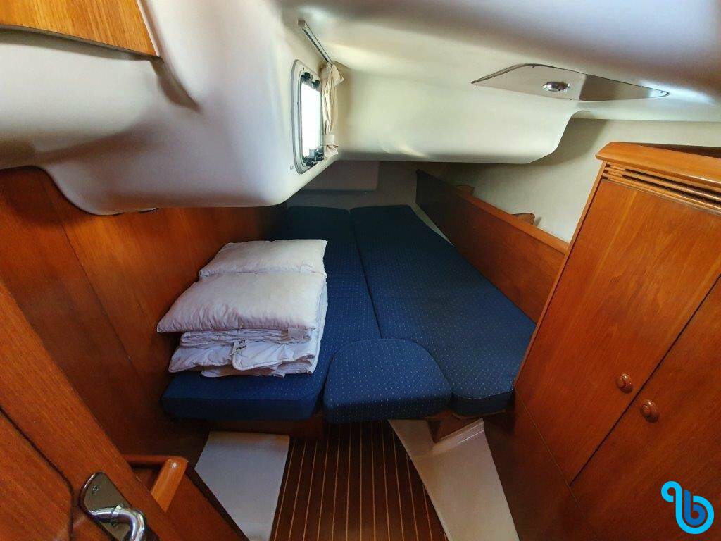 Sun Odyssey 43, Mantiz