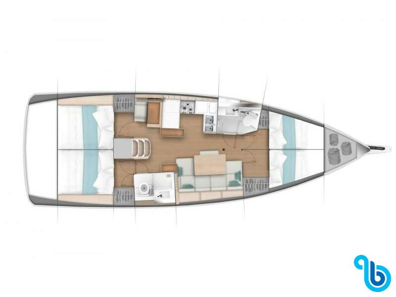 Sun Odyssey 440, Nantes