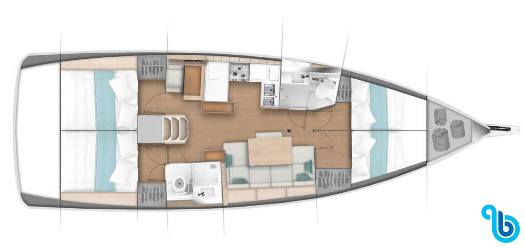 Sun Odyssey 440, PRESTIGE