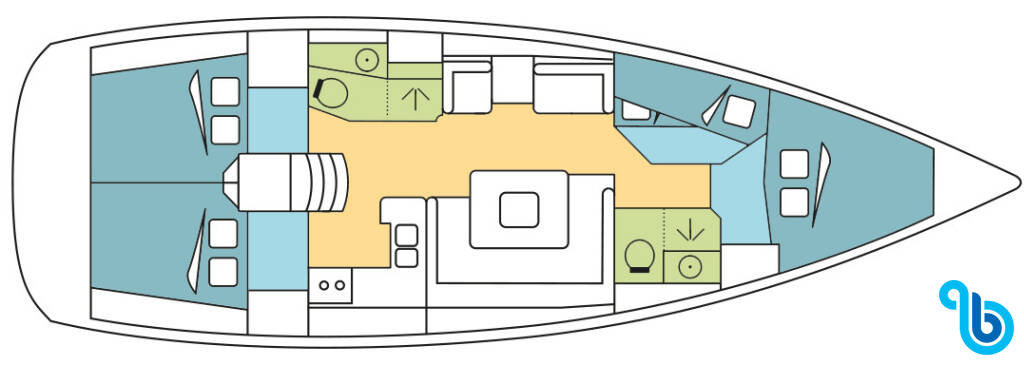 Sun Odyssey 449, VILDIUR **