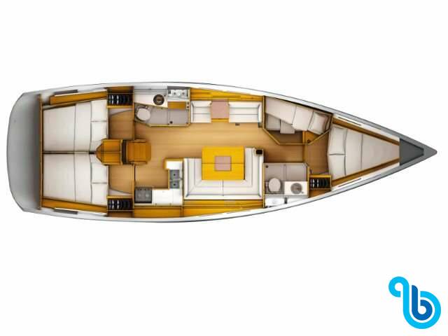 Sun Odyssey 449, Top Smile