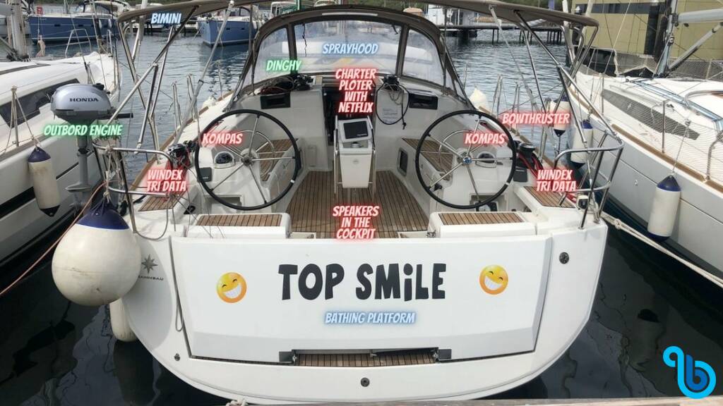 Sun Odyssey 449, Top Smile