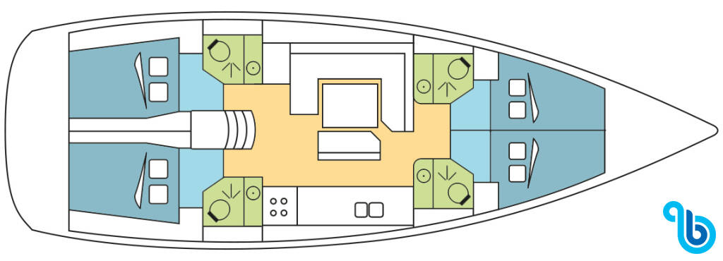 Sun Odyssey 479, YILDUN **