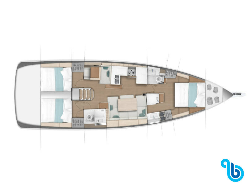 Sun Odyssey 490, ALFADAR