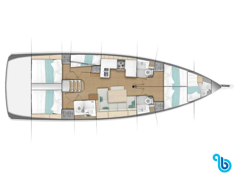 Sun Odyssey 490, Aqua Fun