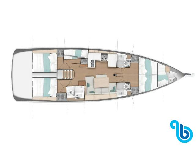 Sun Odyssey 490, North Wind 49 | Model 2023!