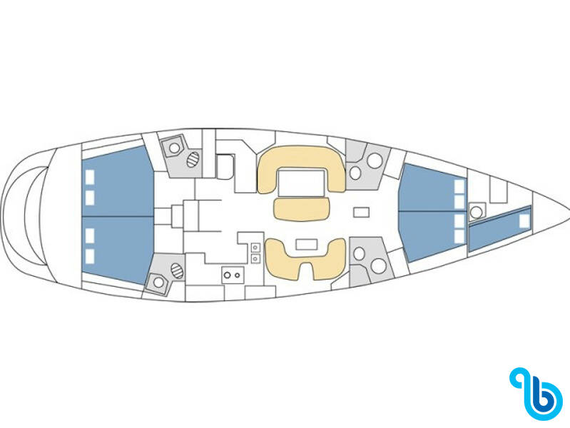 Sun Odyssey 54DS A, Veni