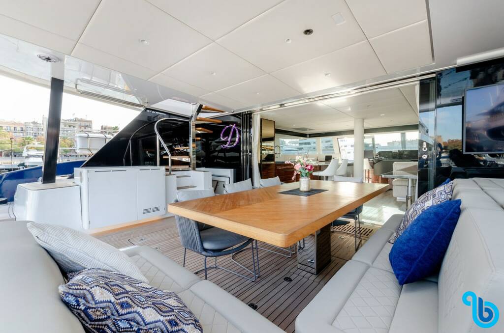 Sunreef 60, Dessus