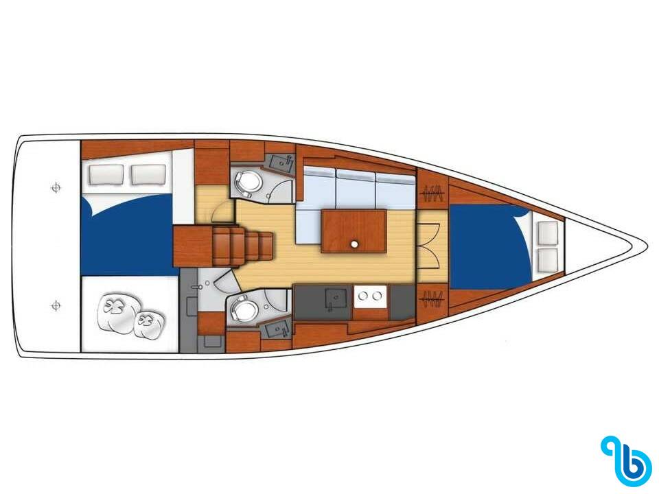 Sunsail 38, 