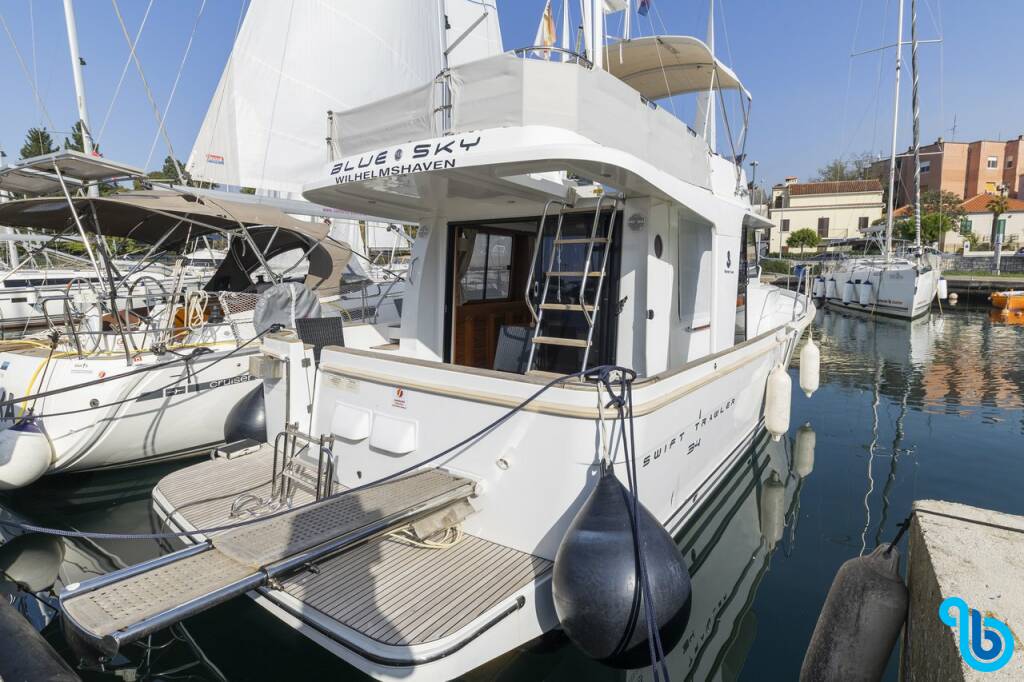 Swift Trawler 34, Blue Sky